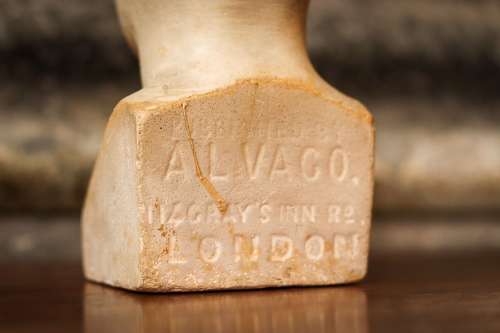An Important A.L. Vago Phrenologist Medical Bust