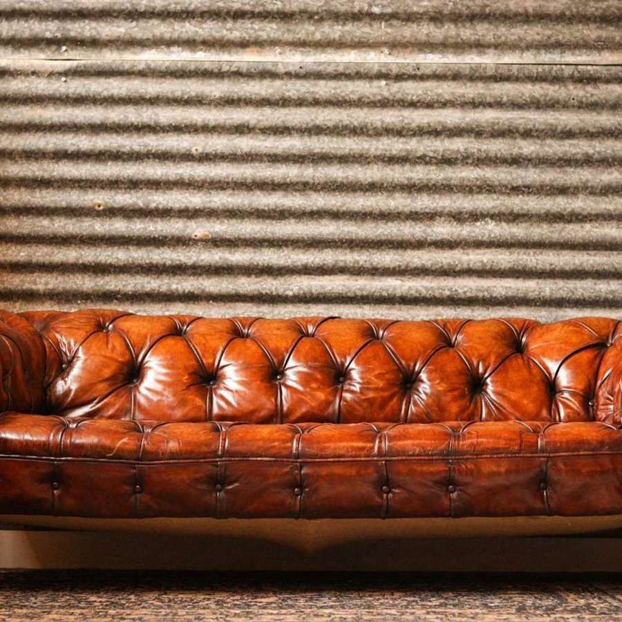 Victorian Hand Dyed Chesterfield