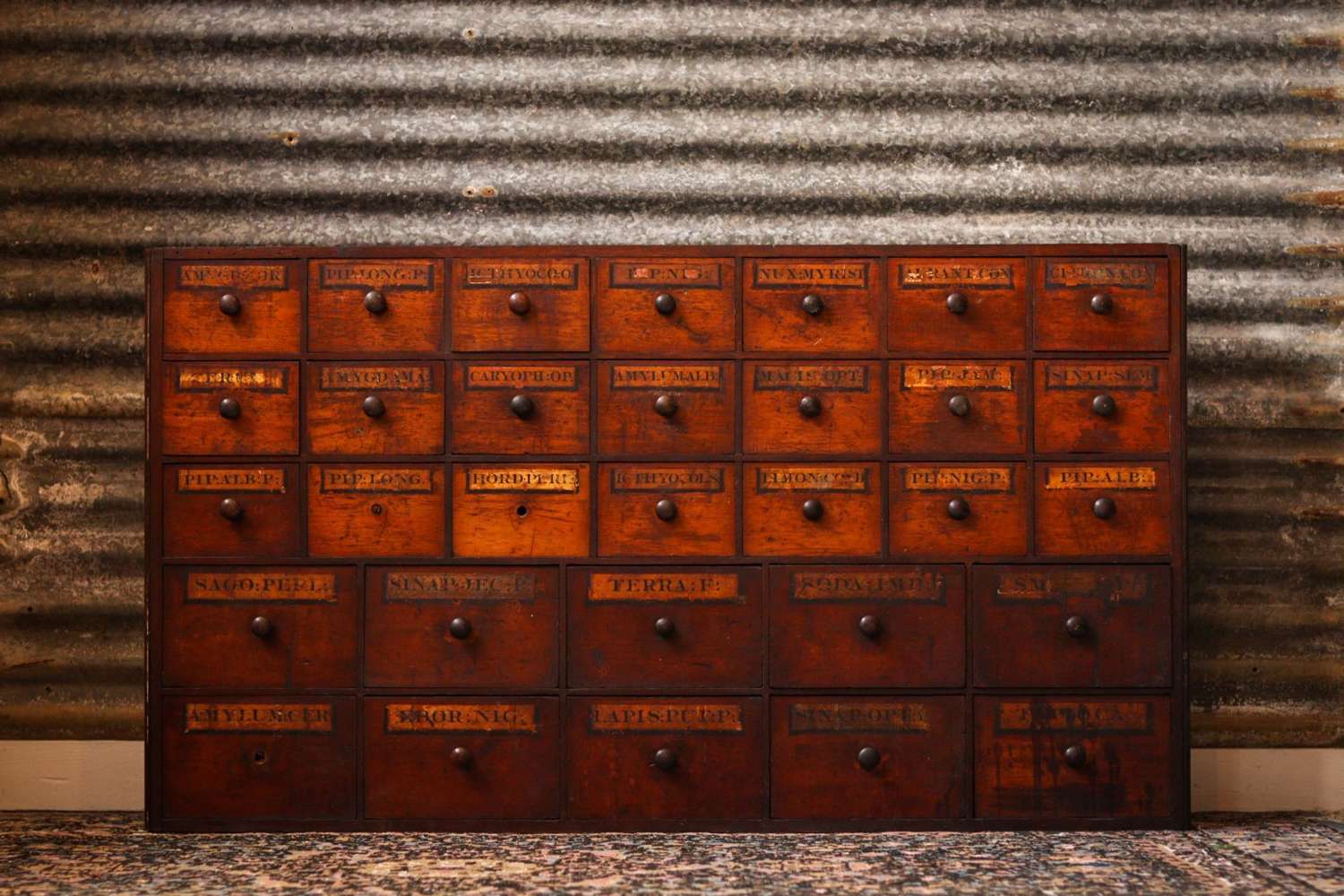 Early 20th Century Large Apothecary Cabinet