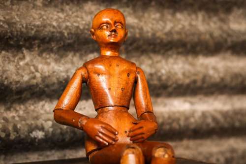 Victorian artists lay figure