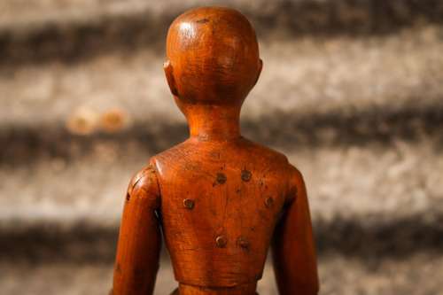 Victorian artists lay figure