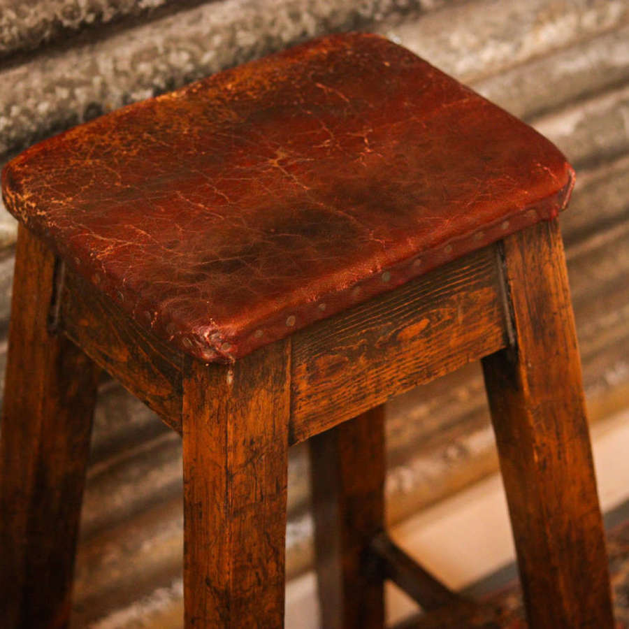 A factory machinists stool