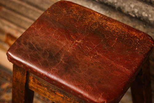 A factory machinists stool