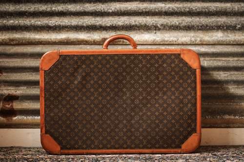 Extra Large Vintage Louis Vuitton Suitcase