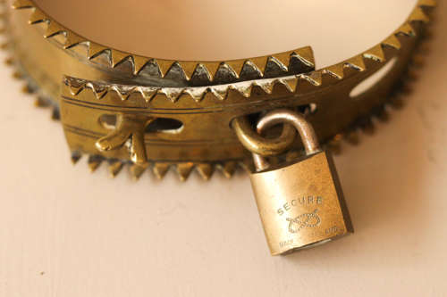 Victorian Serated Dog Collar
