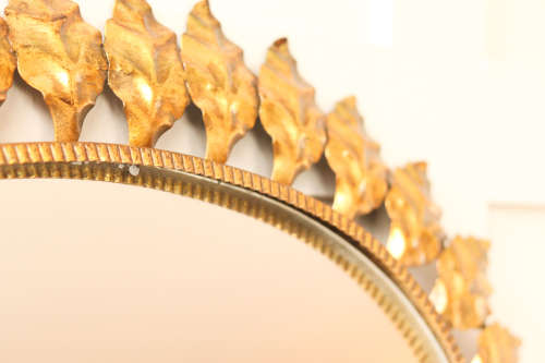 Oval Spanish Sunburst Mirror
