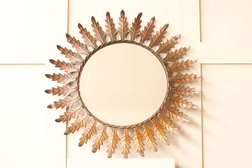 Spanish Mid Century sunburst mirror